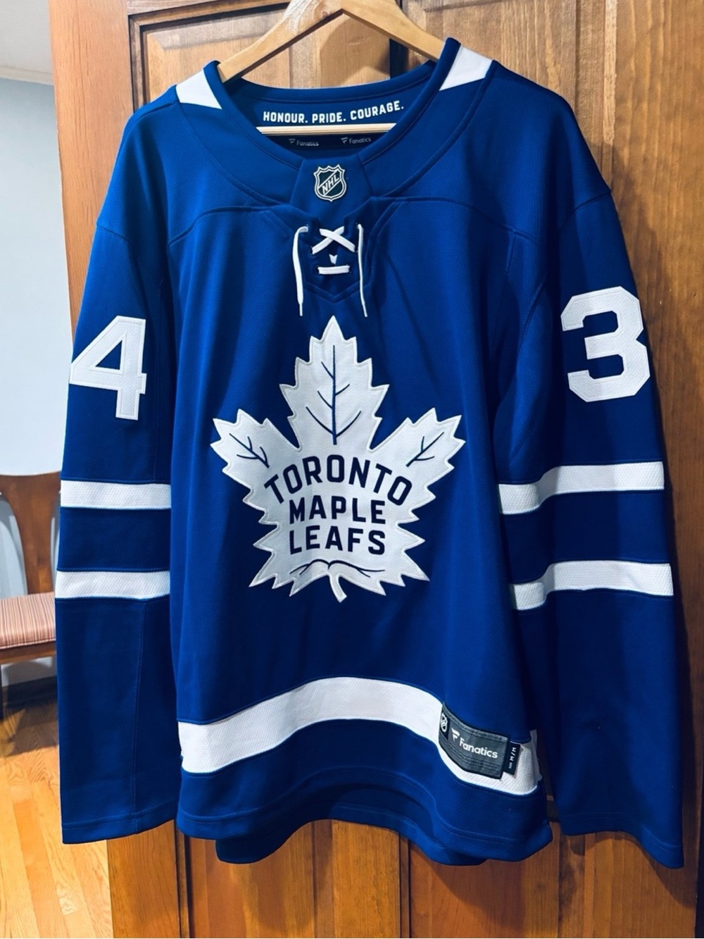 FANATICS NHL AUSTON MATTHEWS Toronto Maple Leafs Hockey Jersey